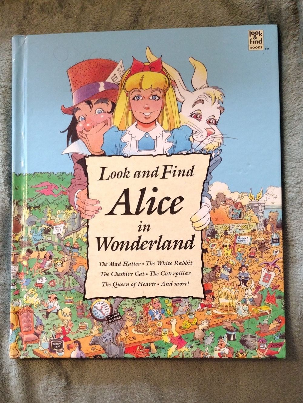 3/$15 - Look & Find Alice in Wonderland